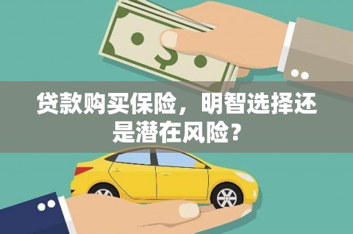 阿巴嘎旗贷款购买保险，明智选择还是潜在风险？