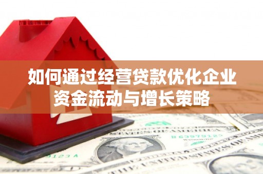 合山如何通过经营贷款优化企业资金流动与增长策略