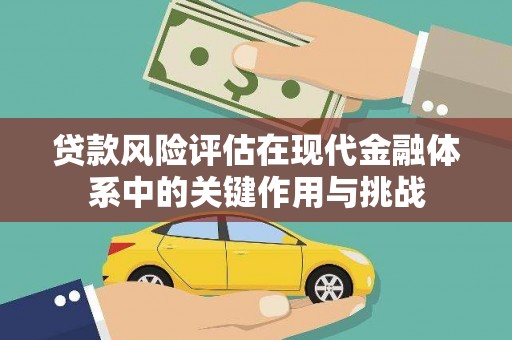 色达贷款风险评估在现代金融体系中的关键作用与挑战