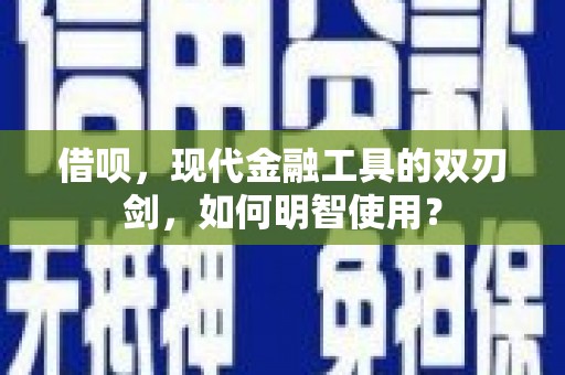盐田借呗，现代金融工具的双刃剑，如何明智使用？