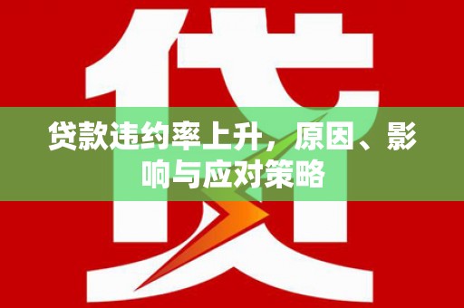 狮子山贷款违约率上升，原因、影响与应对策略