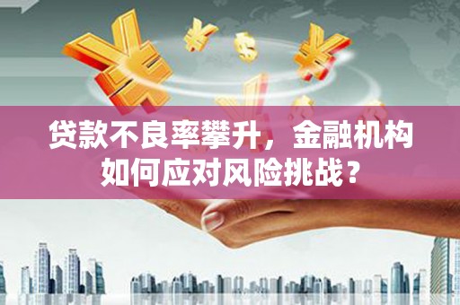 宜黄贷款不良率攀升，金融机构如何应对风险挑战？