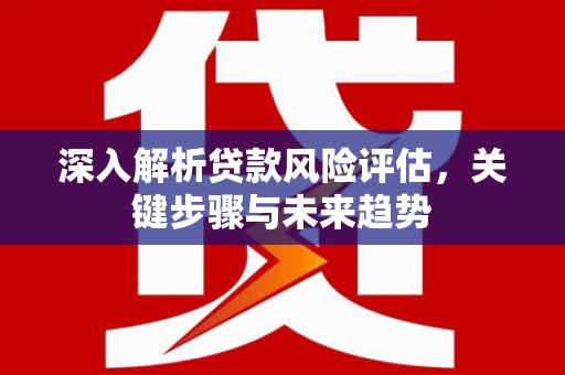 果洛深入解析贷款风险评估，关键步骤与未来趋势