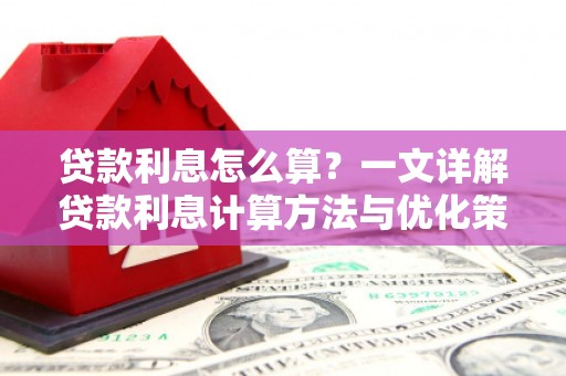苓雅贷款利息怎么算？一文详解贷款利息计算方法与优化策略