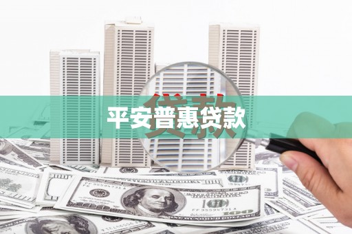 大关平安普惠贷款