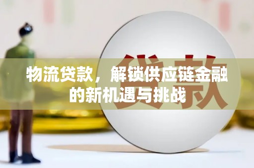 阿拉善左旗物流贷款，解锁供应链金融的新机遇与挑战