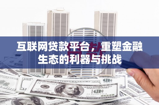 田中互联网贷款平台，重塑金融生态的利器与挑战