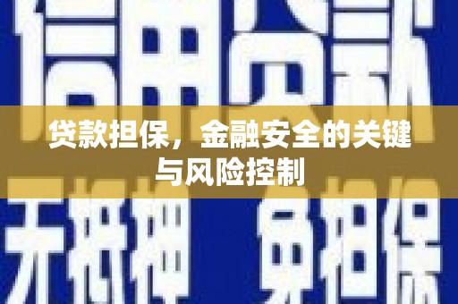 宁洱贷款担保，金融安全的关键与风险控制