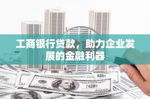 陇川工商银行贷款，助力企业发展的金融利器