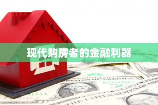 横栏现代购房者的金融利器