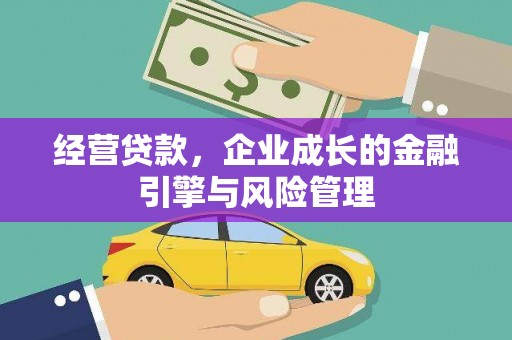 盐埕经营贷款，企业成长的金融引擎与风险管理